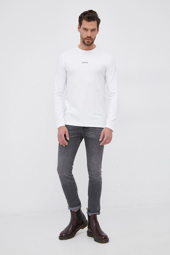 Boss Longsleeve 50462807 biały