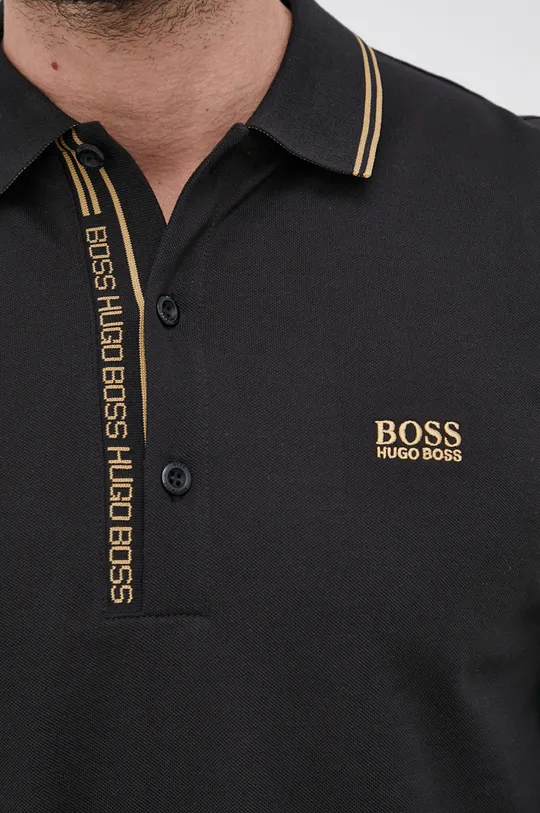 Pamučna majica dugih rukava Boss Muški