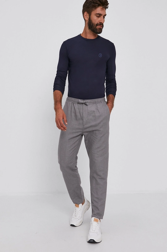 Trussardi Longsleeve granatowy