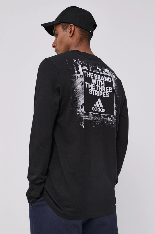 adidas Longsleeve GS6315 100 % Bawełna