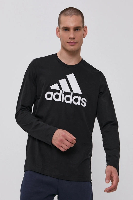 чёрный Лонгслив adidas GV5274 Мужской