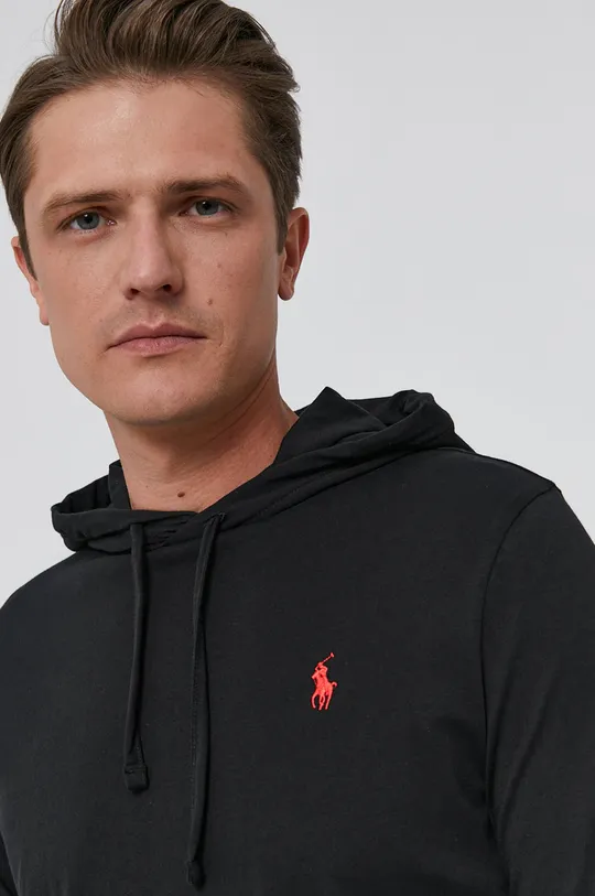 čierna Tričko s dlhým rukávom Polo Ralph Lauren