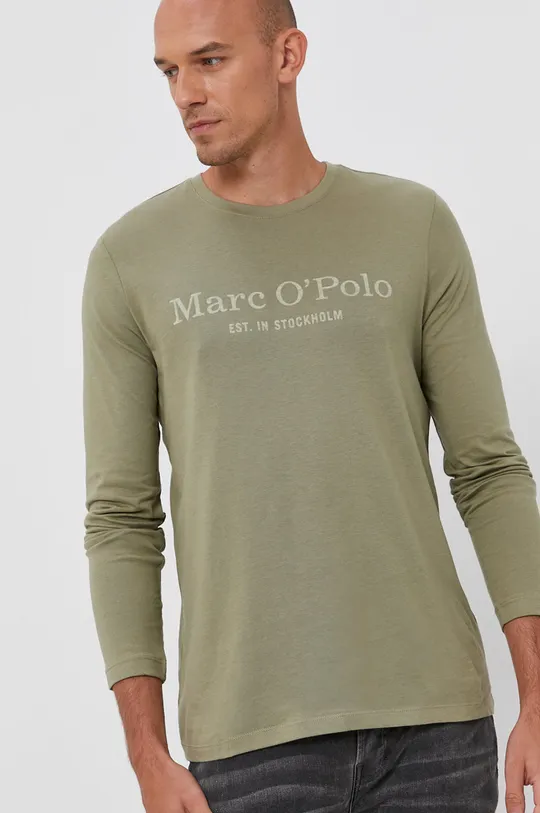 zelená Tričko s dlhým rukávom Marc O'Polo