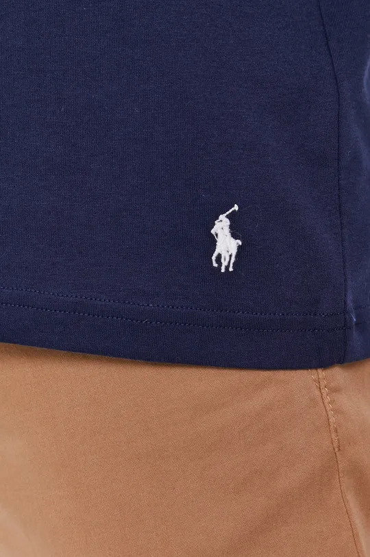 Bavlnené tričko s dlhým rukávom Polo Ralph Lauren Pánsky