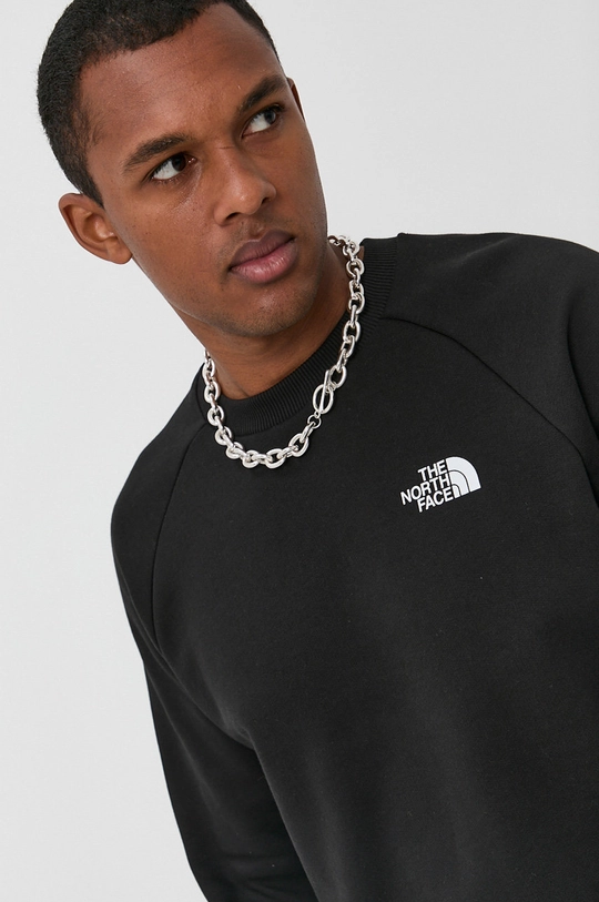 black The North Face cotton sweatshirt