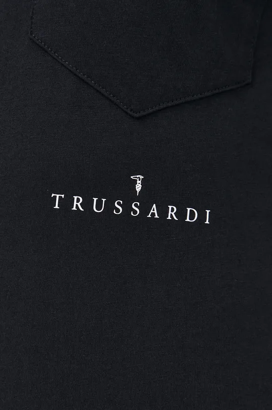 Trussardi - Βαμβακερό πουκάμισο με μακριά μανίκια Ανδρικά
