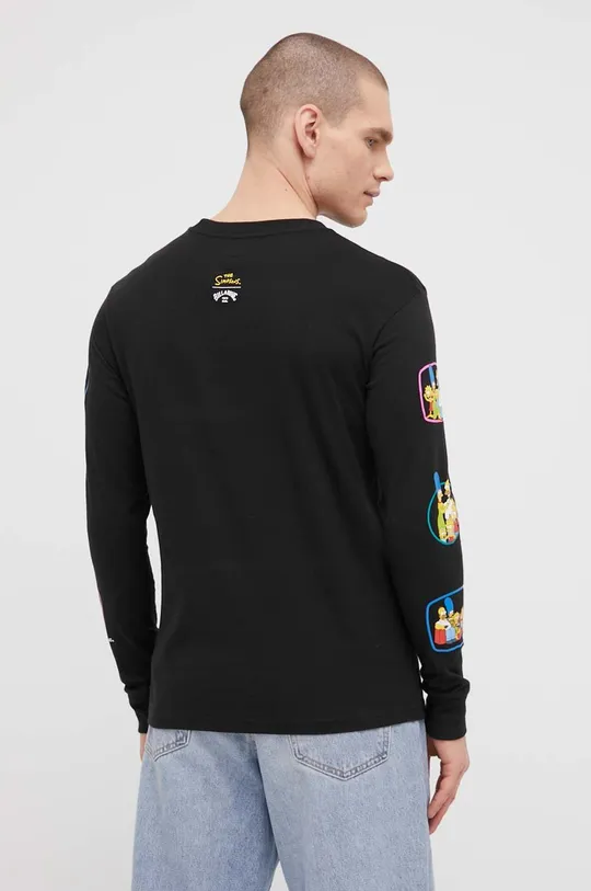 Βαμβακερό πουκάμισο με μακριά μανίκια Billabong Simpsons  100% Οργανικό βαμβάκι