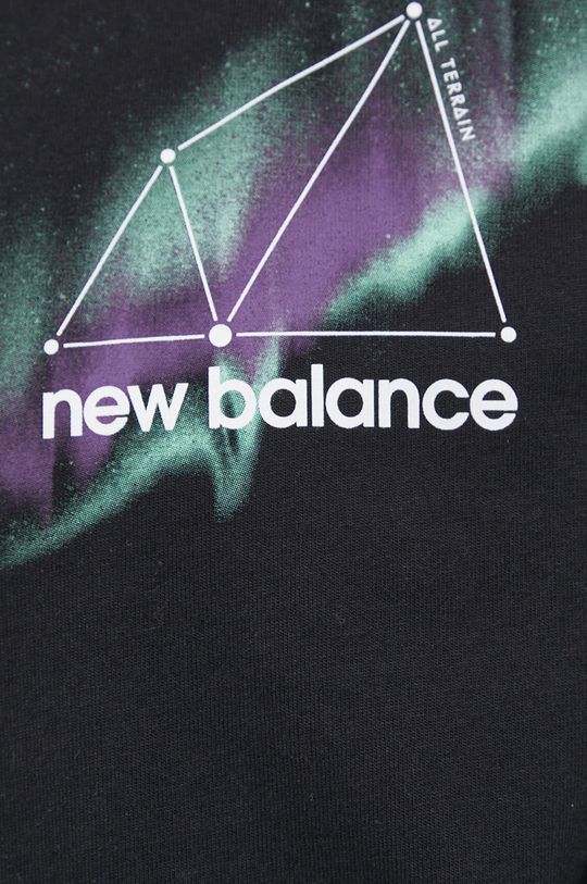 Pamučna majica dugih rukava New Balance Muški