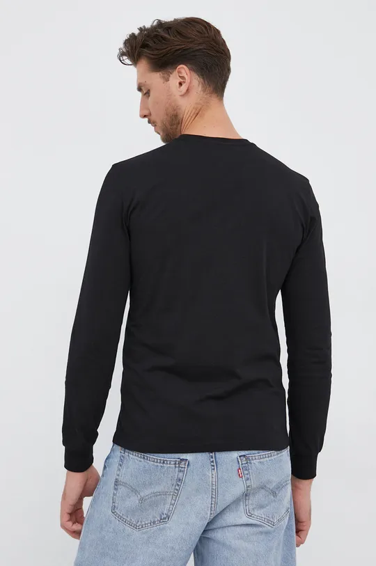 Blauer Longsleeve bawełniany 100 % Bawełna