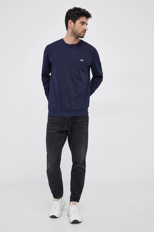 Longsleeve Lacoste σκούρο μπλε