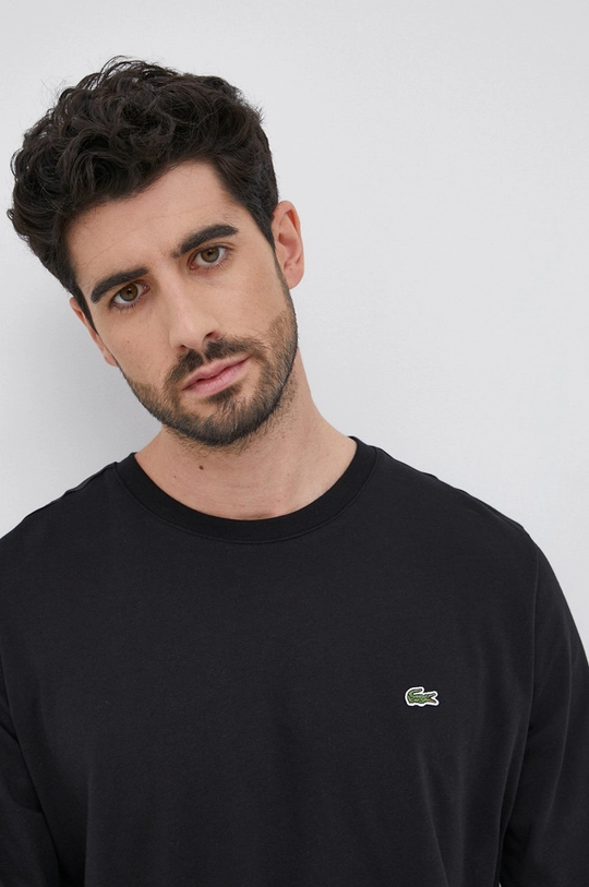 μαύρο Longsleeve Lacoste