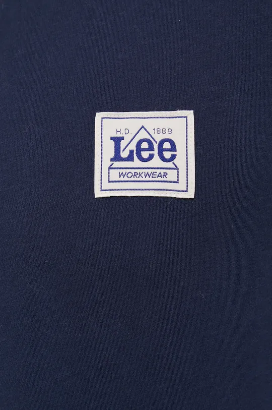Pamučna majica dugih rukava Lee Muški