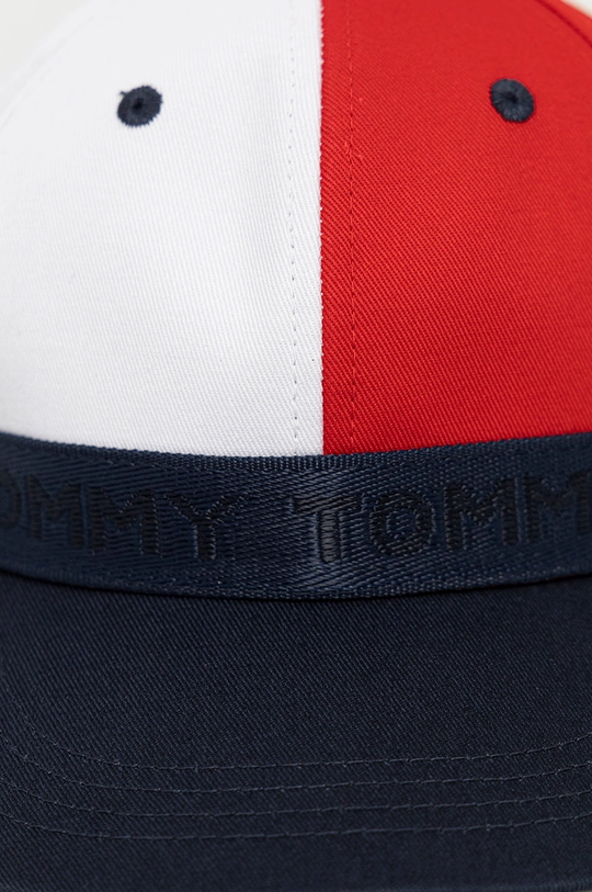 Detská čiapka Tommy Hilfiger tmavomodrá