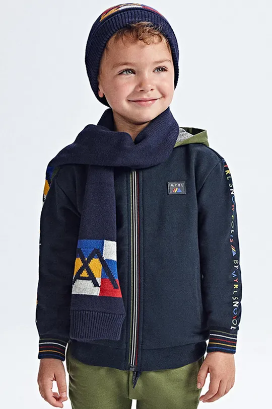 темно-синій Дитяча шапка і шарф Mayoral Для хлопчиків