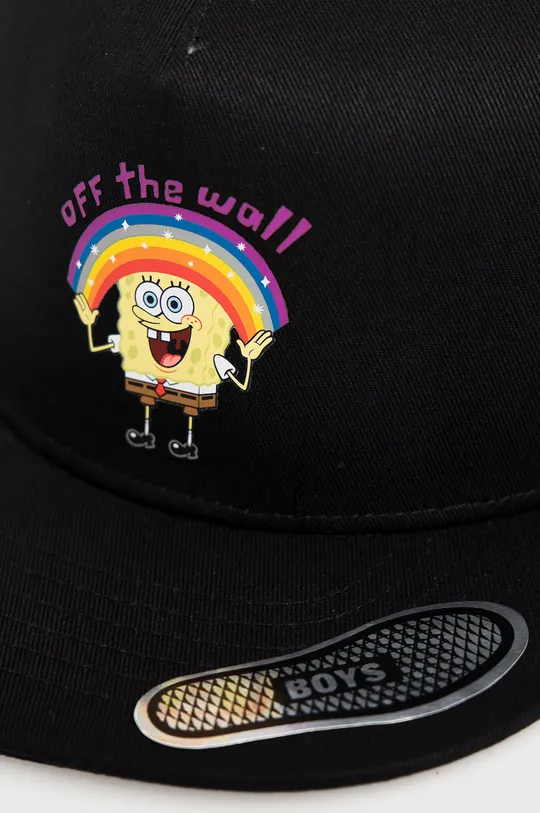 Παιδικός Καπέλο Vans Spongebob μαύρο