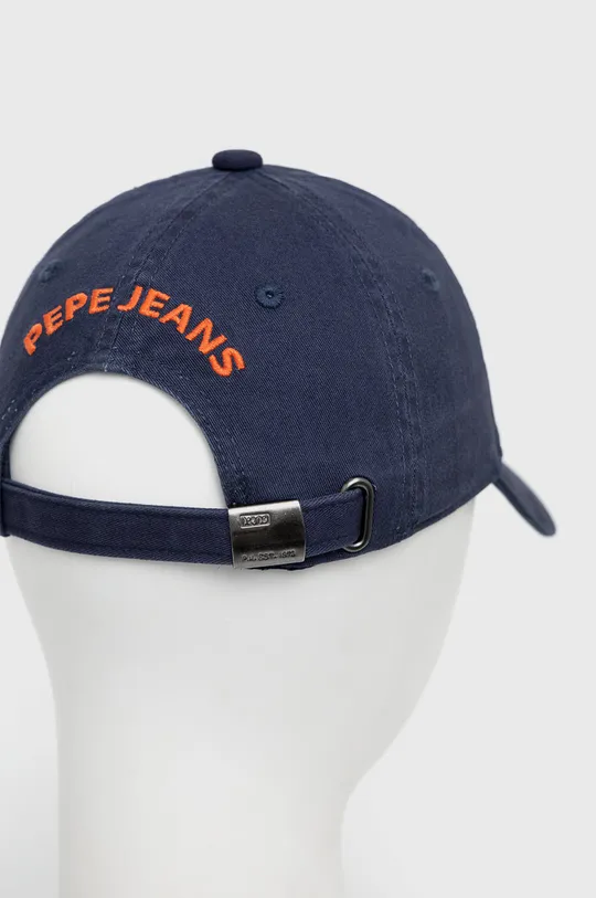 Καπέλο Pepe Jeans  Φόδρα: 100% Βαμβάκι Κύριο υλικό: 100% Βαμβάκι Προσθήκη: 100% Πολυεστέρας Εφαρμογή: 25% Πολυεστέρας, 75% Πολυαιθυλένιο