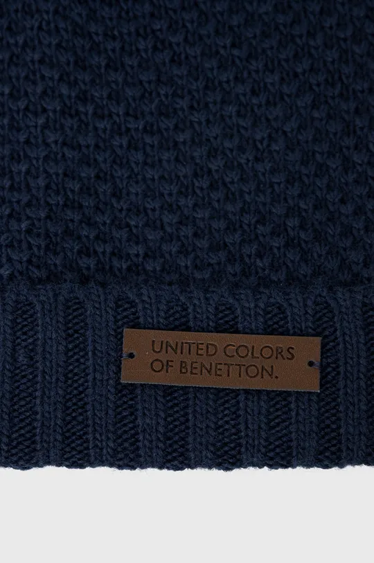 United Colors of Benetton Czapka z domieszką wełny dziecięca 75 % Akryl, 25 % Wełna