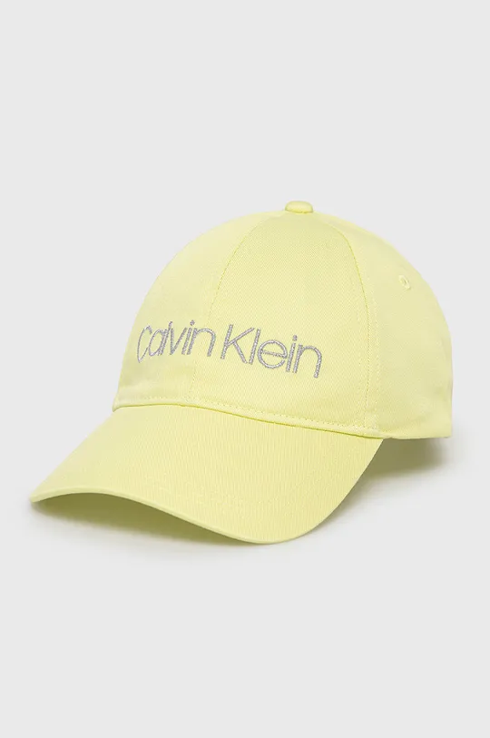 κίτρινο Καπέλο με γείσο Calvin Klein Γυναικεία