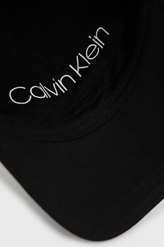 czarny Calvin Klein Czapka z daszkiem