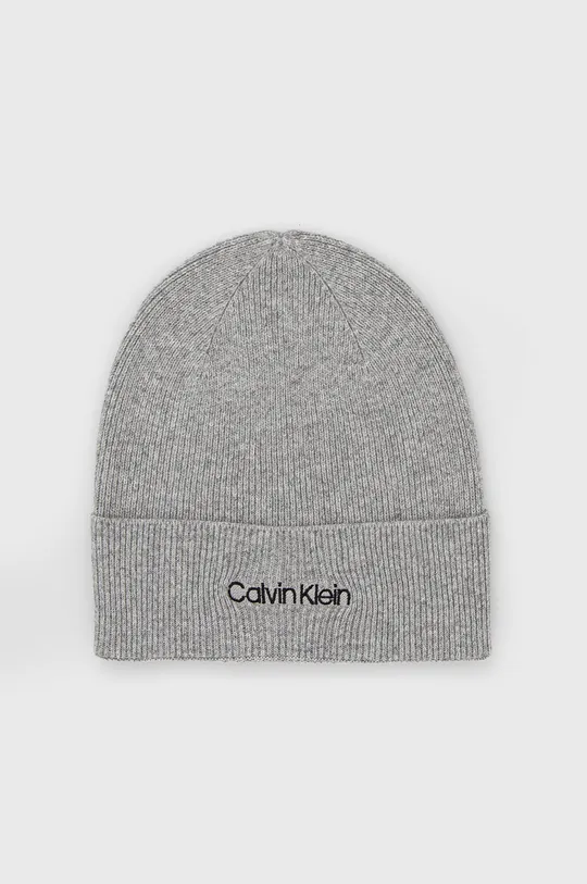 siva Kapa s dodatkom vune Calvin Klein Ženski