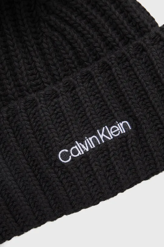 Σκουφί από μείγμα μαλλιού Calvin Klein  5% Κασμίρι, 35% Πολυαμίδη, 30% Μαλλί, 30% Βισκόζη