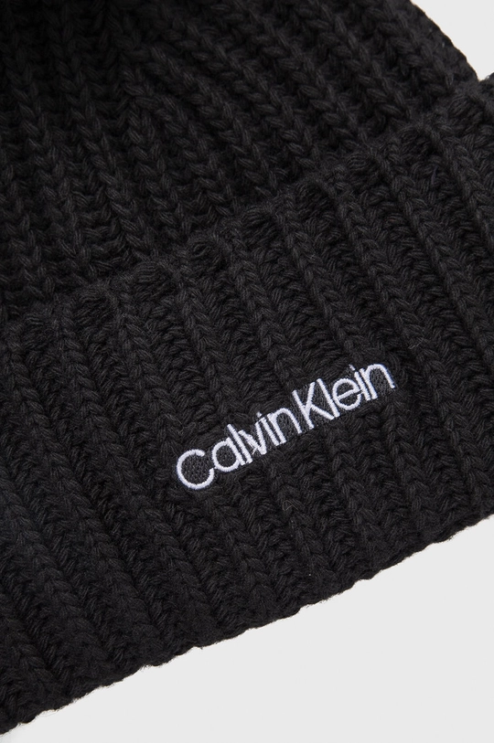 Σκουφί από μείγμα μαλλιού Calvin Klein  5% Κασμίρι, 35% Πολυαμίδη, 30% Μαλλί, 30% Βισκόζη