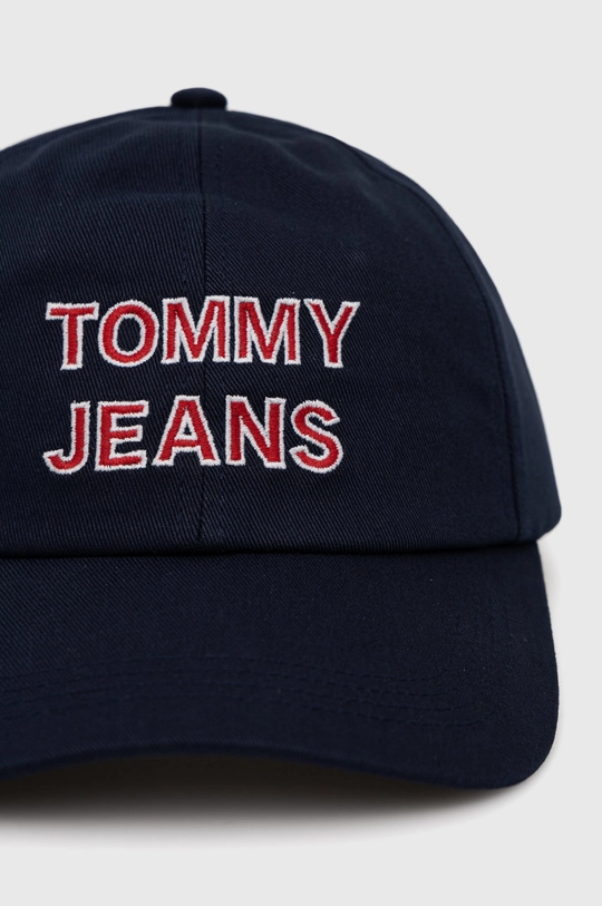 Čiapka Tommy Jeans tmavomodrá