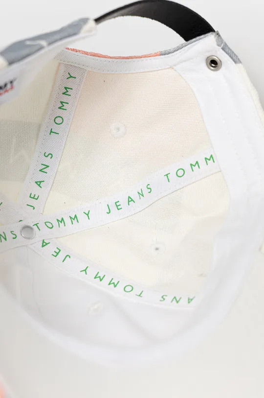 biały Tommy Jeans Czapka AW0AW10195.4890