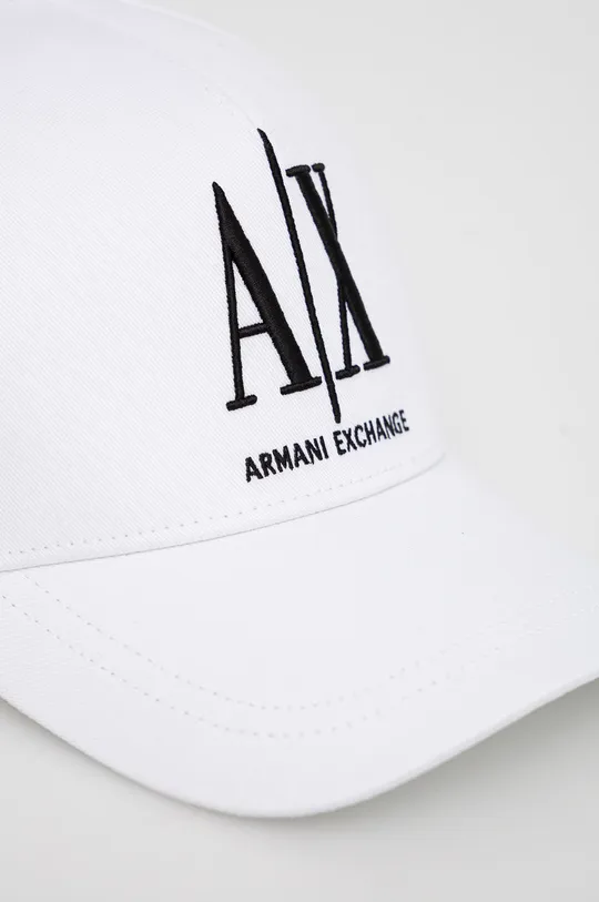 Кепка Armani Exchange білий