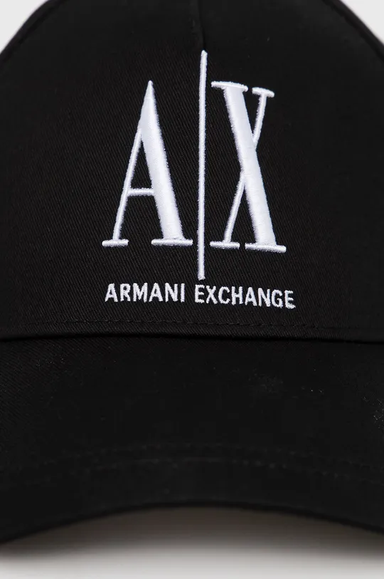 Čiapka Armani Exchange čierna