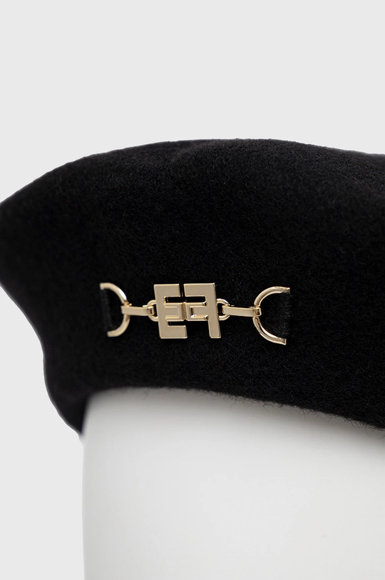 Elisabetta Franchi Beret czarny