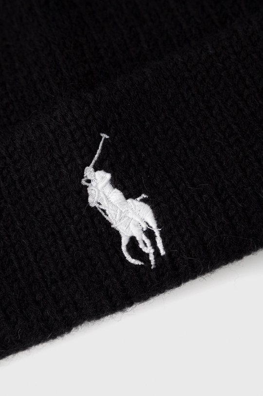 Шапка с примесью шерсти Polo Ralph Lauren  19% Акрил, 35% Нейлон, 46% Шерсть