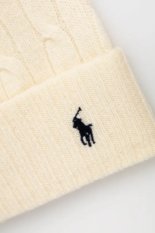 Шерстяная шапка Polo Ralph Lauren  10% Кашемир, 90% Шерсть