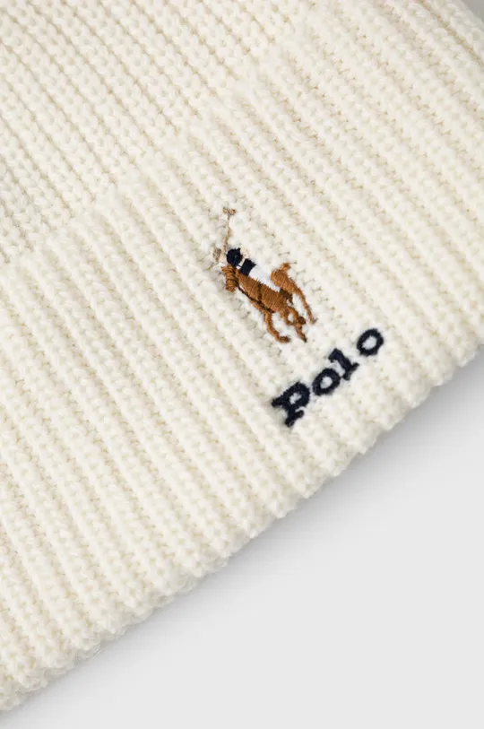 Polo Ralph Lauren sapka gyapjú keverékből  25% nejlon, 25% gyapjú, 50% Újrahasznosított poliészter