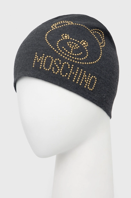 Шапка Moschino серый