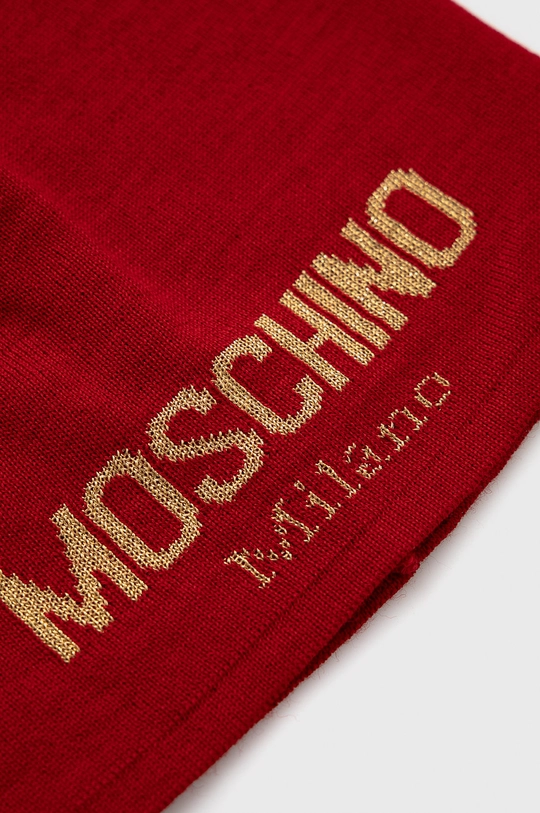 Шапка Moschino  48% Шерсть, 47% Акрил, 3% Вискоза, 1% Полиамид, 1% Полиэстер