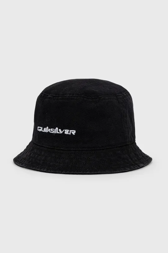 czarny Quiksilver kapelusz bawełniany Damski