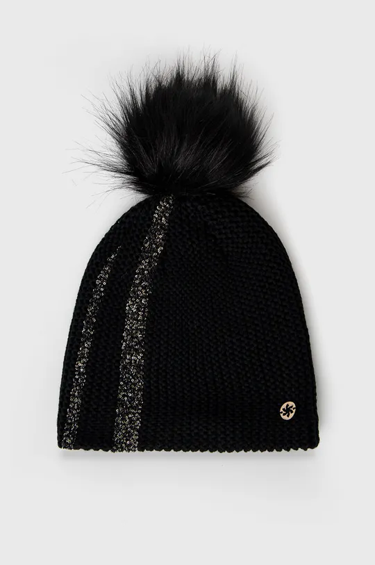 Granadilla berretto in misto lana nero