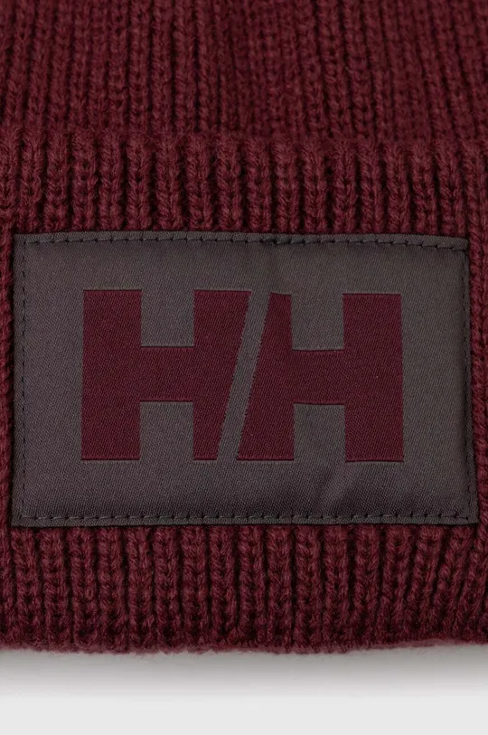Helly Hansen czapka HH BOX BEANIE bordowy