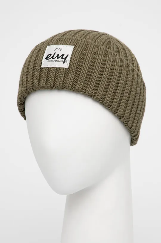 Eivy berretto in lana verde