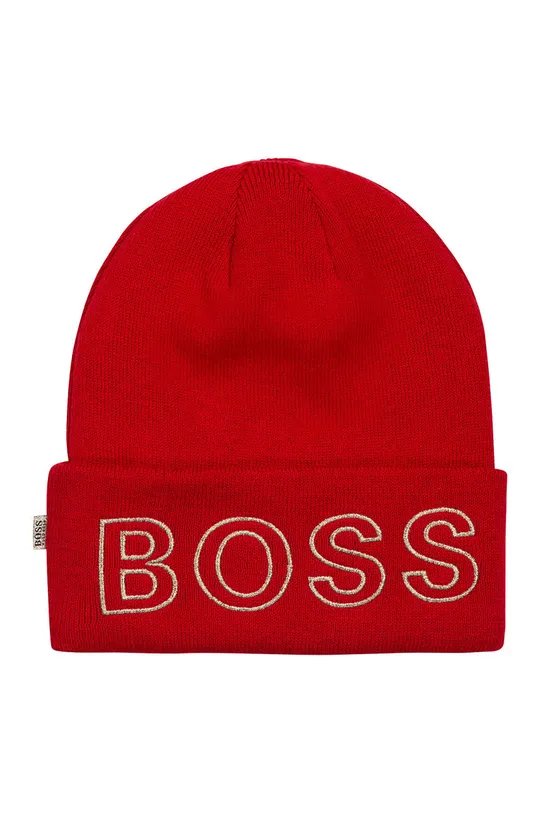красный Boss - Детская шапка Для девочек
