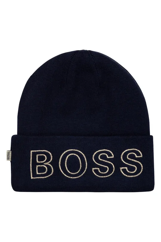 тёмно-синий Boss - Детская шапка Для девочек