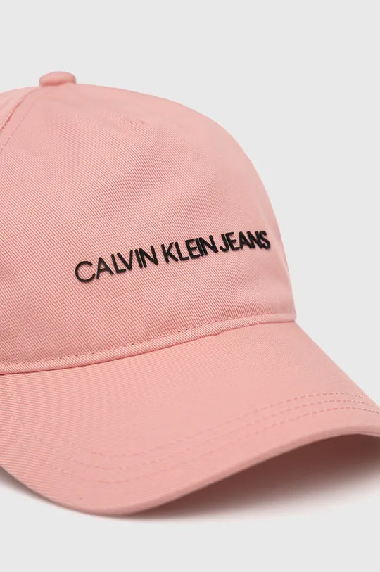 Calvin Klein Jeans Czapka dziecięca IU0IU00222.4890 różowy