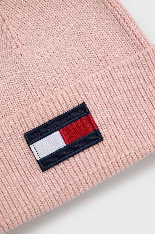 Detská čiapka Tommy Hilfiger ružová