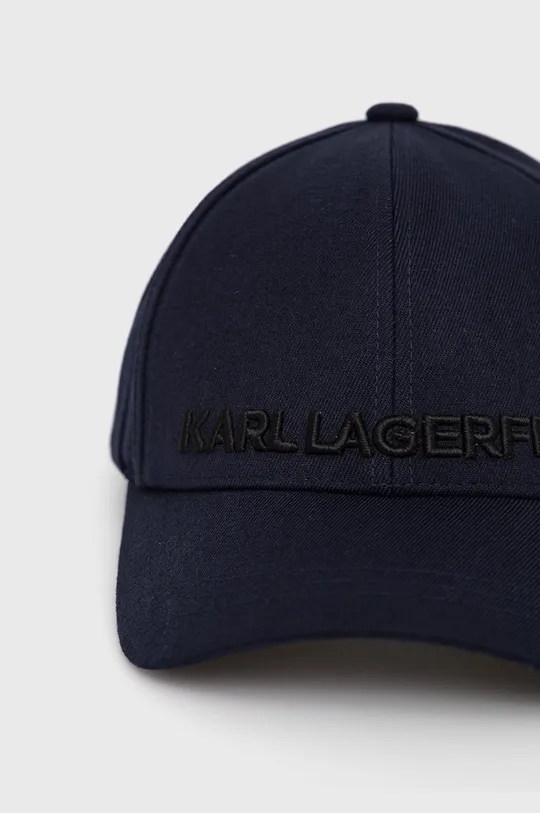 Čiapka s prímesou vlny Karl Lagerfeld  Podšívka: 100% Bavlna Základná látka: 2% Elastan, 83% Polyakryl, 15% Vlna