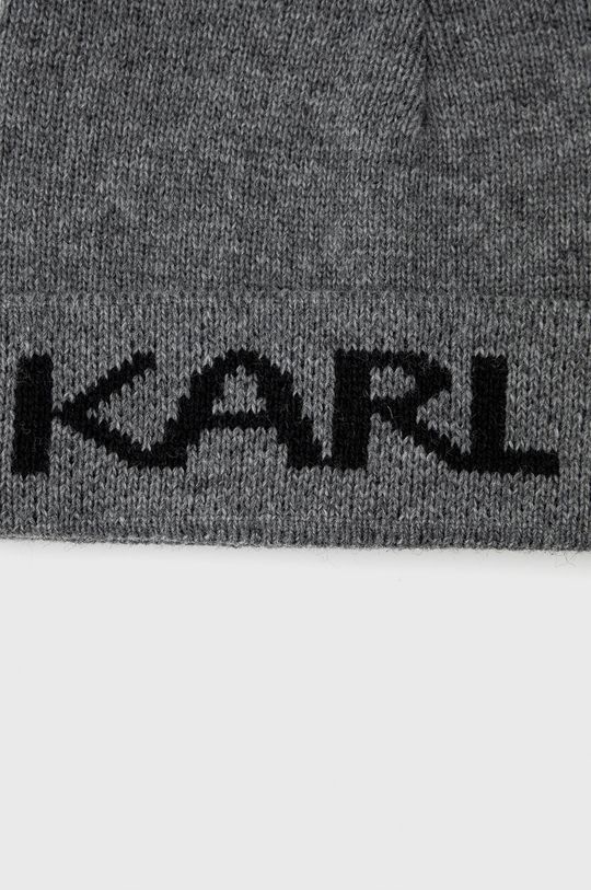 Čepice Karl Lagerfeld  74% Akryl, 12% Vlna, 9% Viskóza, 5% Alpaka