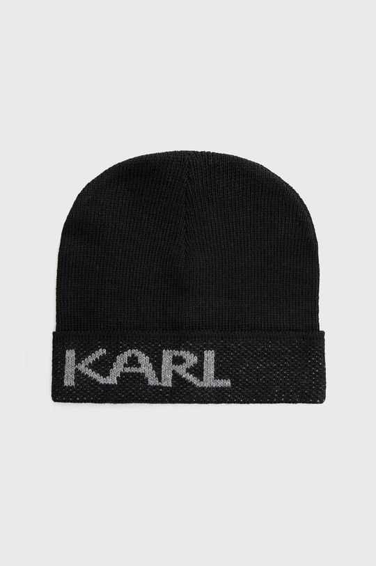 černá Čepice Karl Lagerfeld Pánský