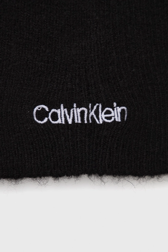 Calvin Klein Czapka 60 % Akryl, 14 % Poliamid, 10 % Poliester, 8 % Wełna, 8 % Wiskoza