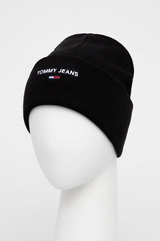 Tommy Jeans Czapka AM0AM07947.4890 czarny