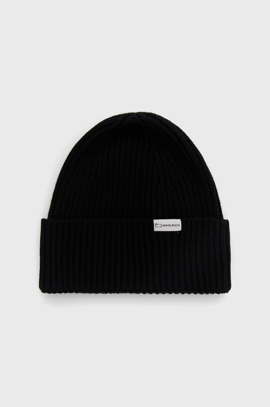 black Woolrich beanie Men’s